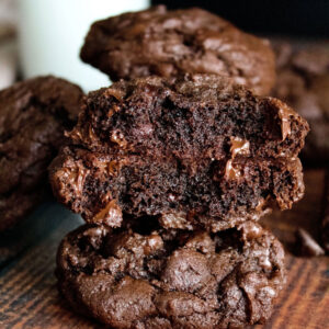 Double chocolate cookie